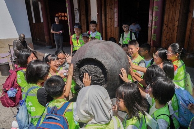 福州晚报写作训练营三十二中小学部定制团走进中国鱼丸之乡