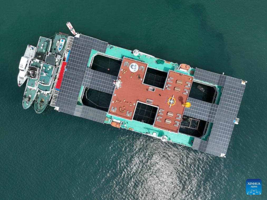 Fujian's Lianjiang County supports construction of deep-sea aquaculture platforms