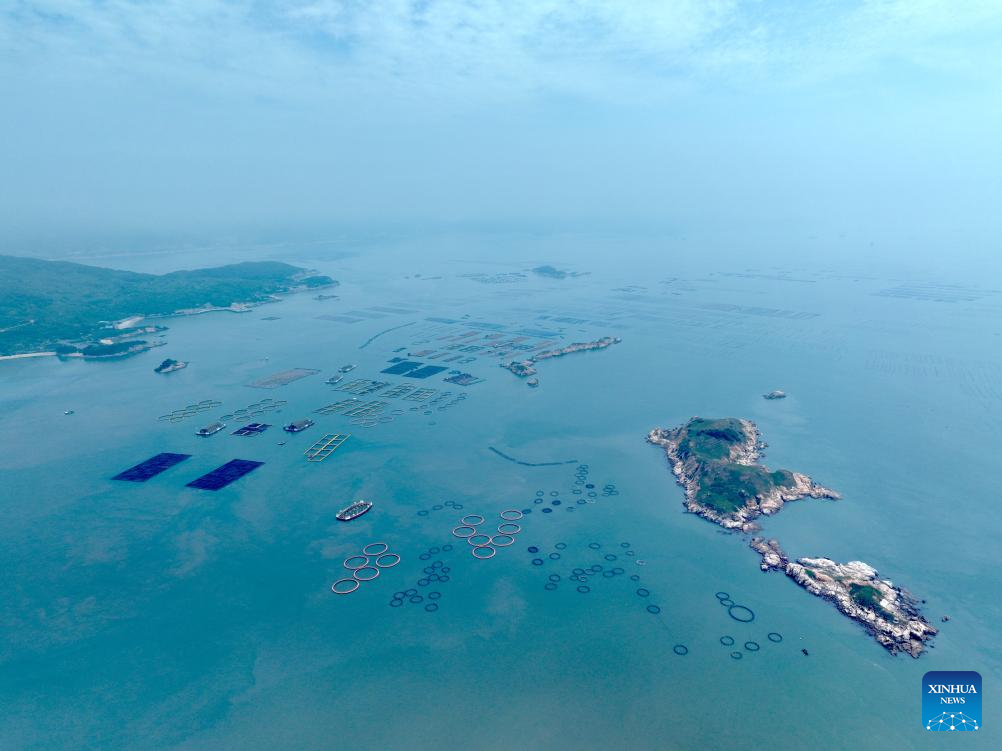 Fujian's Lianjiang County supports construction of deep-sea aquaculture platforms