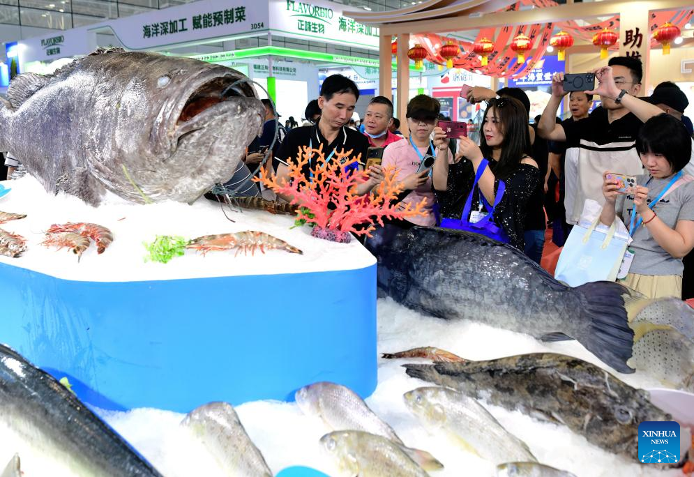 2024 China (Fuzhou) Int'l Seafood & Fisheries Expo kicks off in Fujian