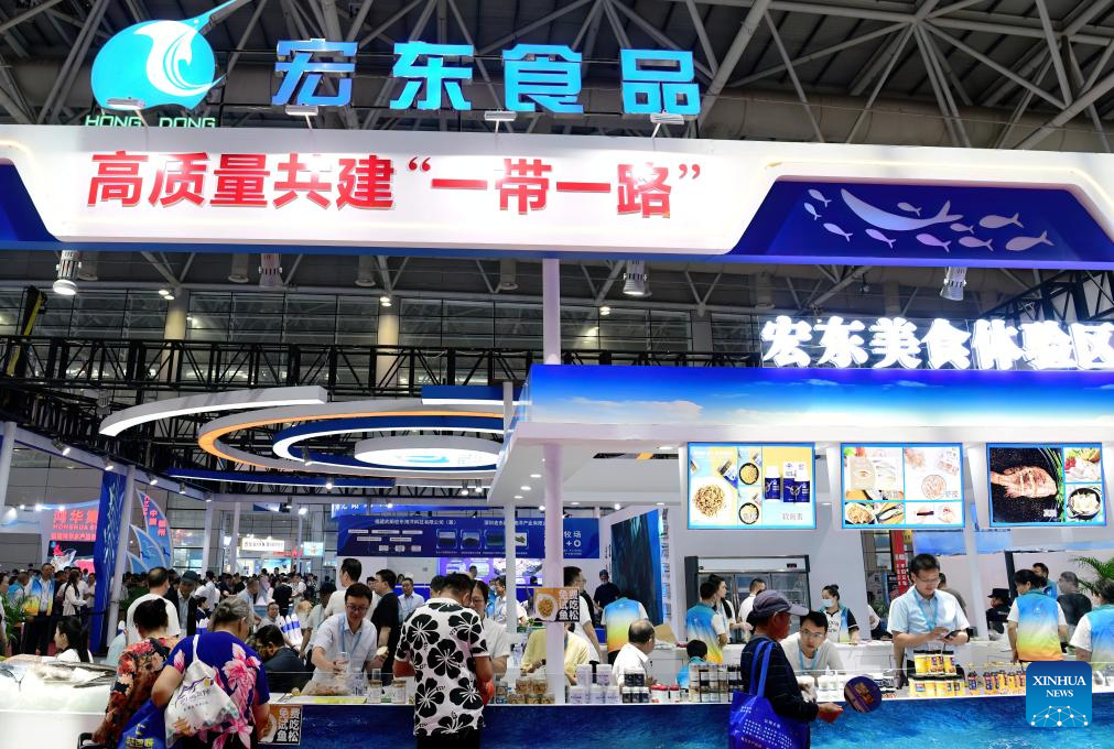2024 China (Fuzhou) Int'l Seafood & Fisheries Expo kicks off in Fujian